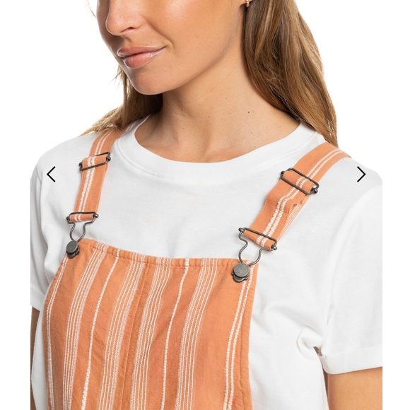 NWT Roxy Silver Sky Woven Romper - Picture 5 of 11